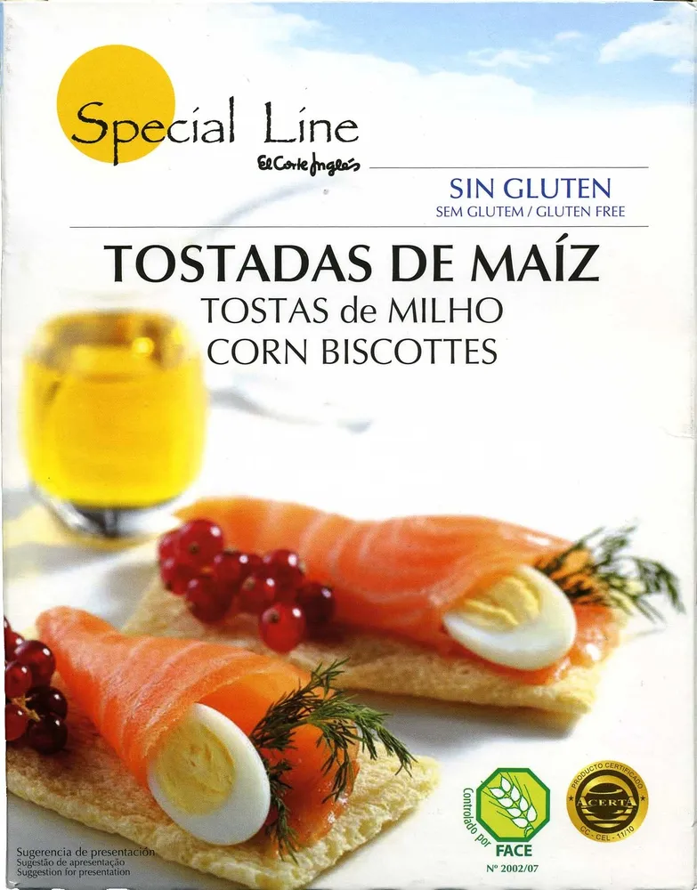 Tostadas "Special Line" Maíz