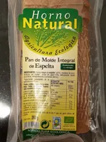 Pan de molde integral de espelta