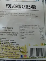 Polvorón artesano