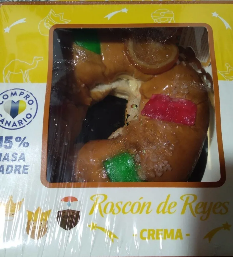 Roscón Reyes Crema