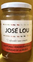 Aceitunas verdes partidas aliñadas de la abuela
