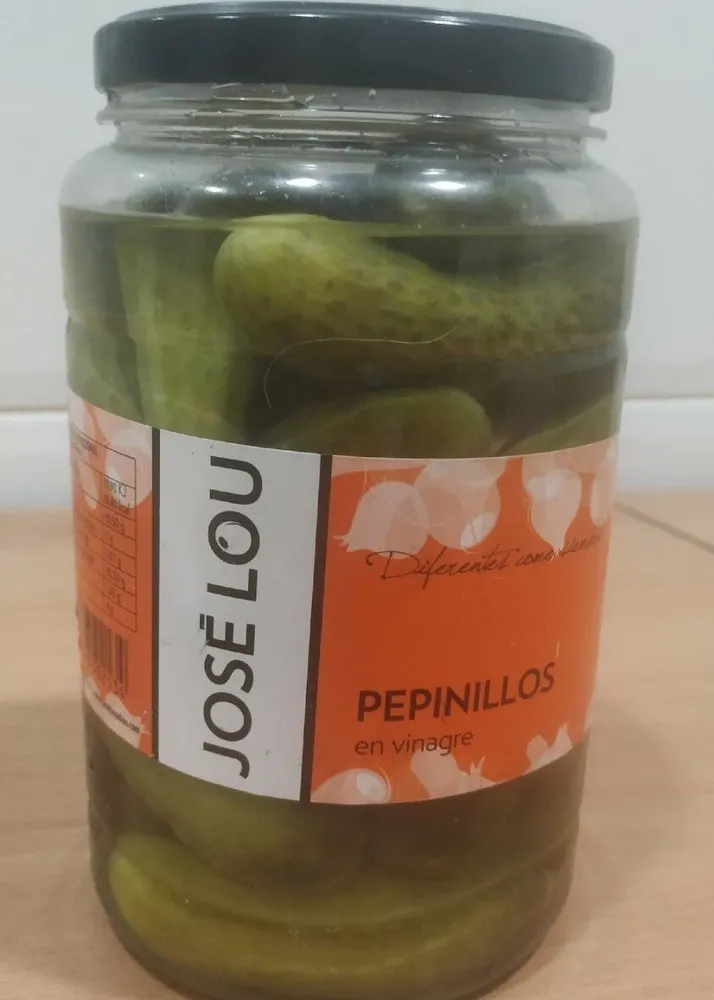 Pepinillos en vinagre