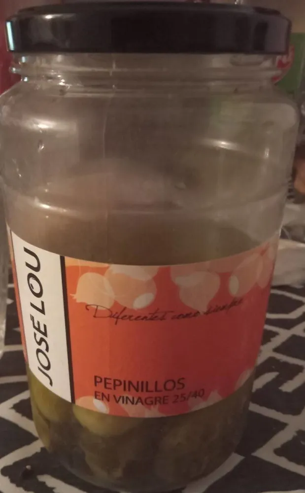 Pepinillos en vinagre