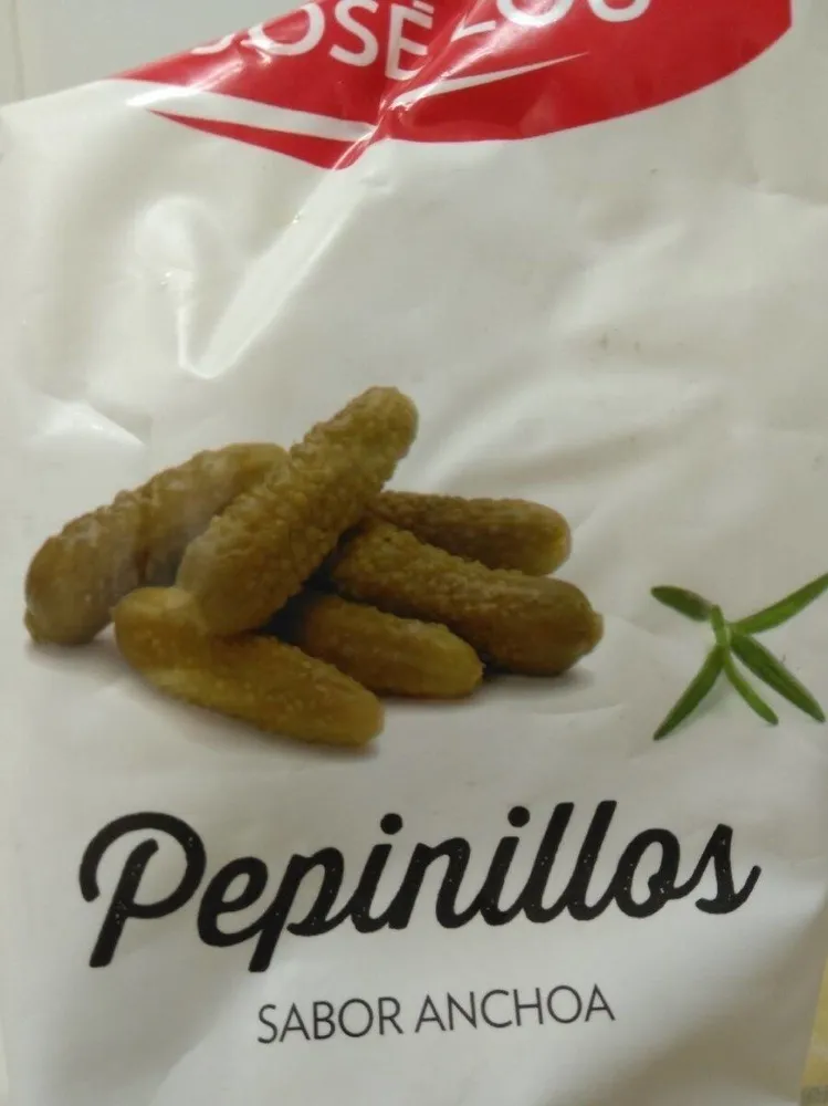 Pepinillos sabor anchoa
