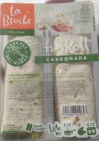 Flautas carbonara