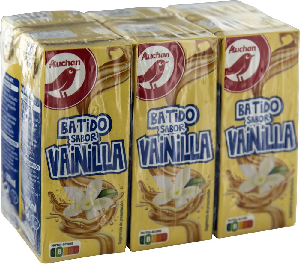Batido sabor vainilla