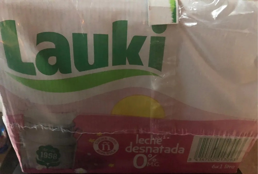 Leche desnatada