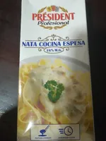 Nata Cocina Espesa 1L Président Profesional