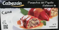 Pimientos del poquillo rellenos de carne