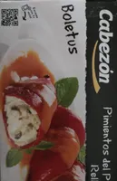 Pimientos del piquillo rellenos de boletus