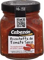 Conservas Cabezn Frasco De Bruschetta De Tomate Seco