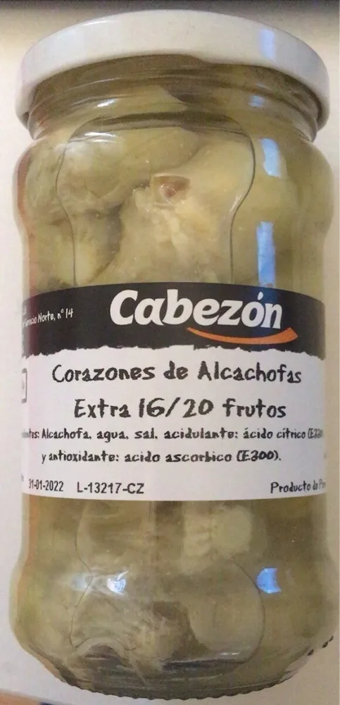 Corazones de alcachofas