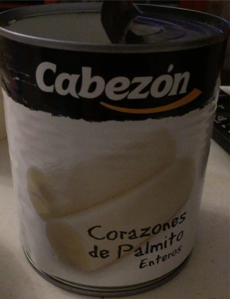 Corazones de palmito enteros