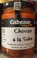 Chorizo a la sidra