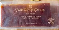 Turron de yema tostada