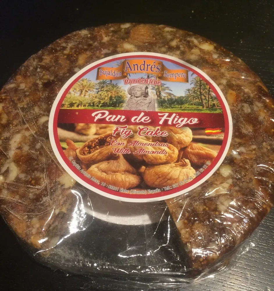 Pan Higo con almendras