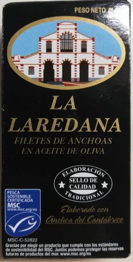 Filetes de anchoas en aceite de oliva