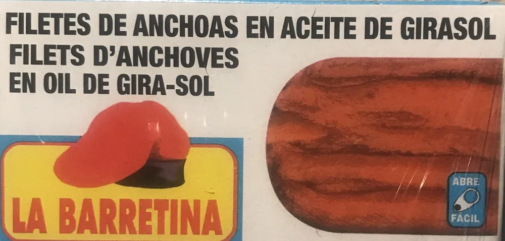 Filet d’anchois