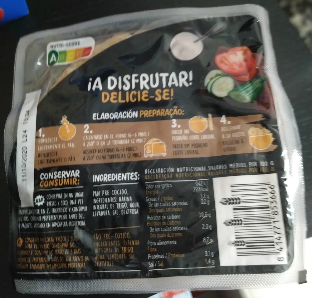 Pita integral