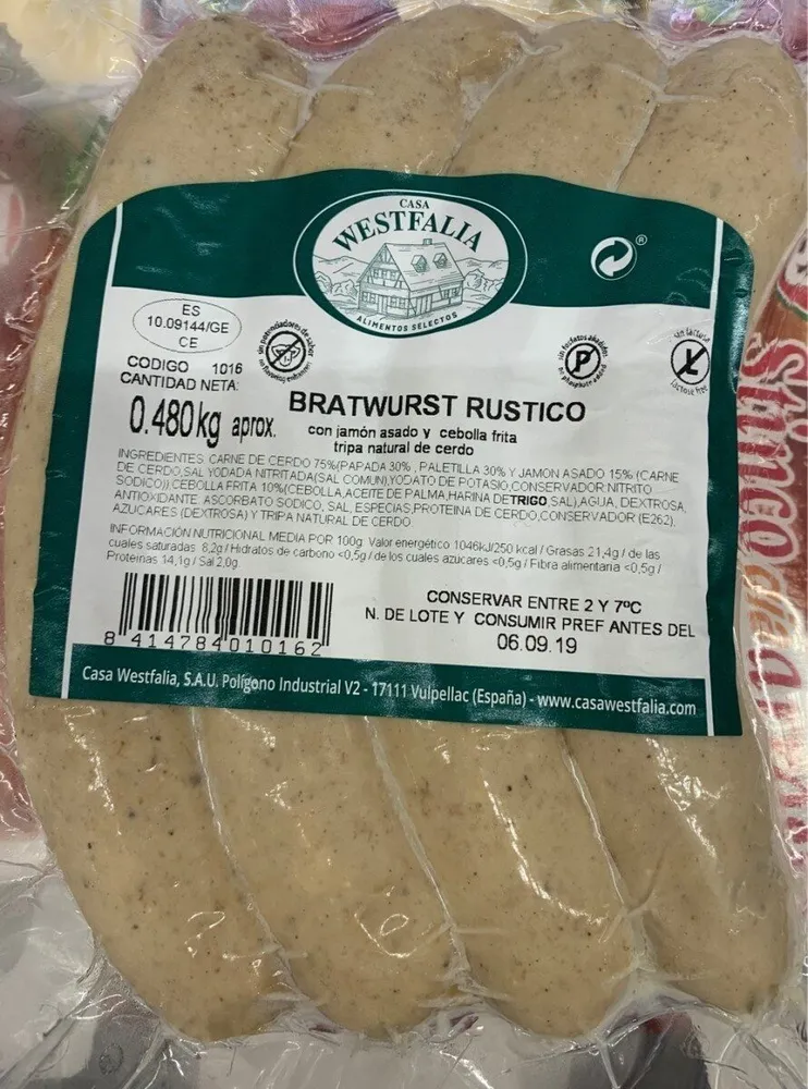 BRATWURST RUSTICO