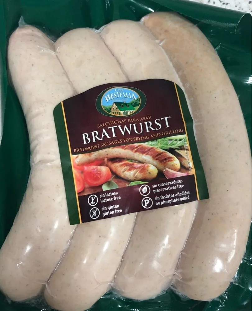 Salchichas bratwurst
