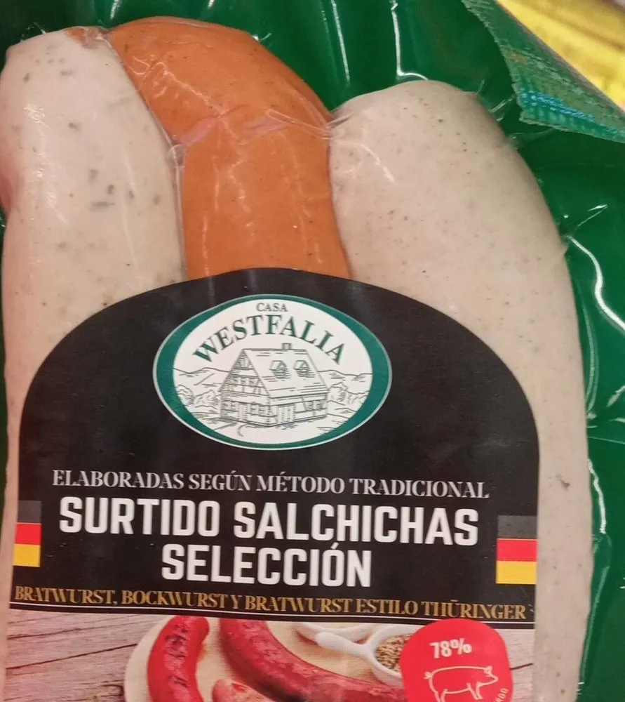 Surtido de salchichas