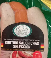 Surtido de salchichas