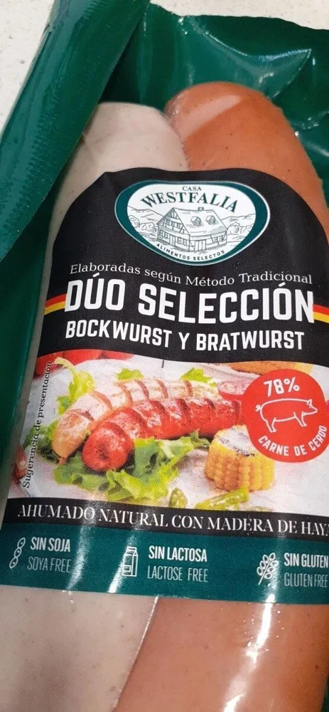 Dúo Selección  BOCKWURST BRATWURST