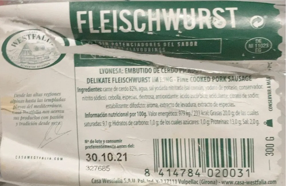 Fleischwurst