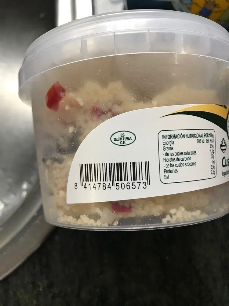 Ensalada De Cuscús Vegetal