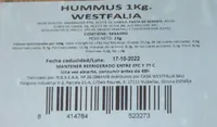Hummus Westfalia 1kg