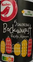 5 salchichas Bockwurst