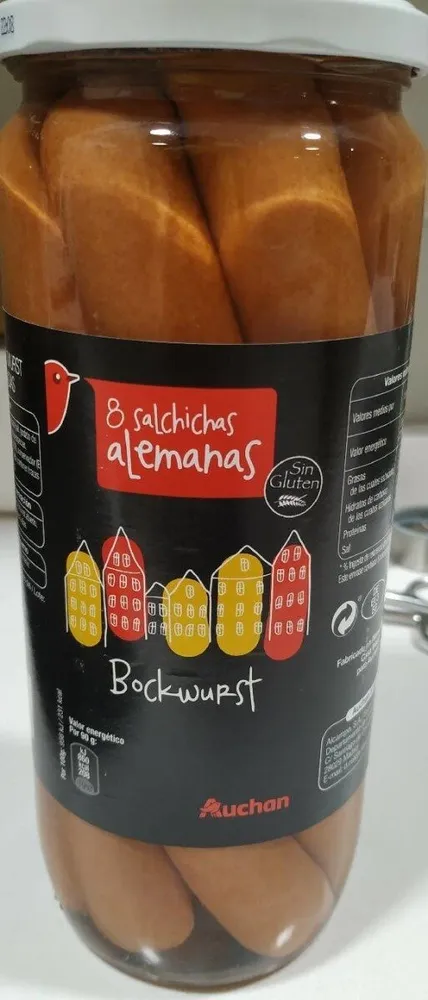Salchichas bockwurst