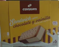 Sandwich chocolate/vainilla