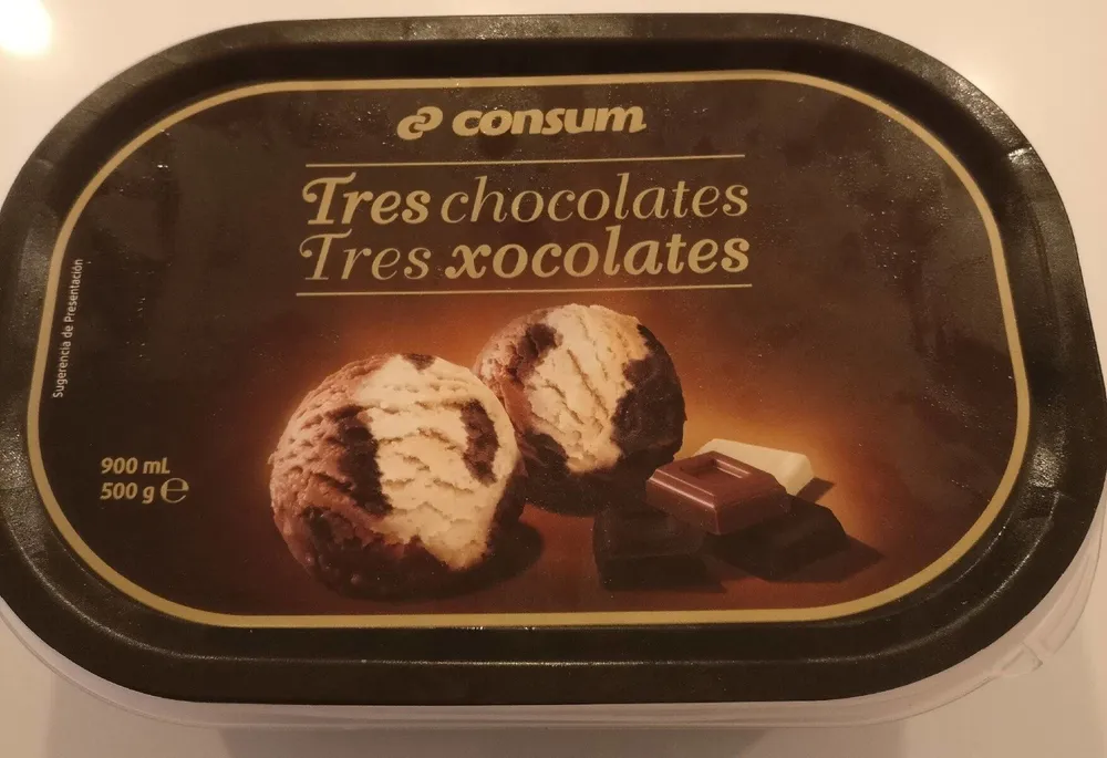 Tres chocolates