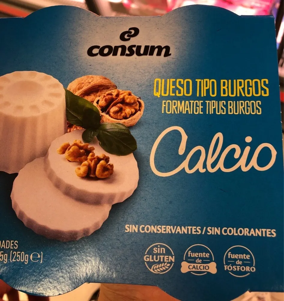 Queso tipo burgos