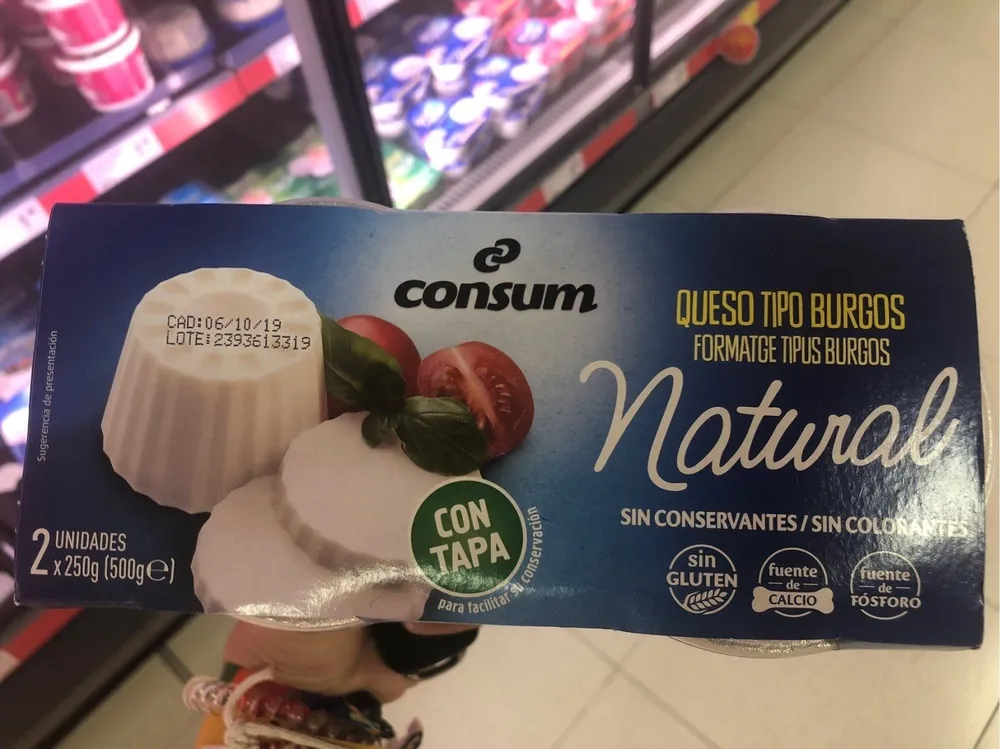 Queso burgos Natural