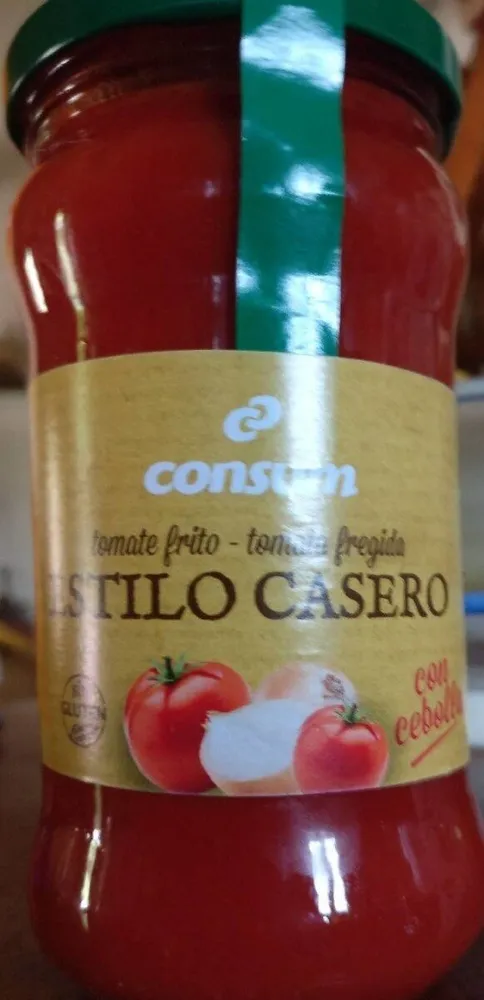 Tomate frito con cebolla estillo casero