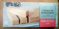 Turrón crema de almendras 0% azúcares añadidos