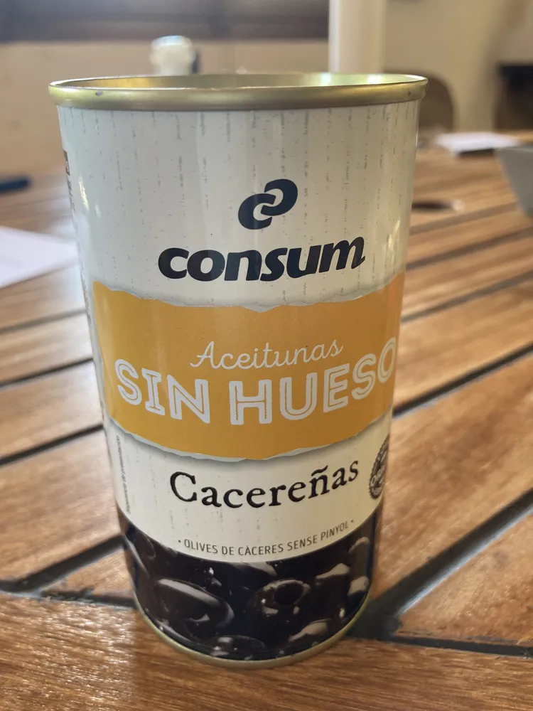 Aceitunas sin hueso cacereñas