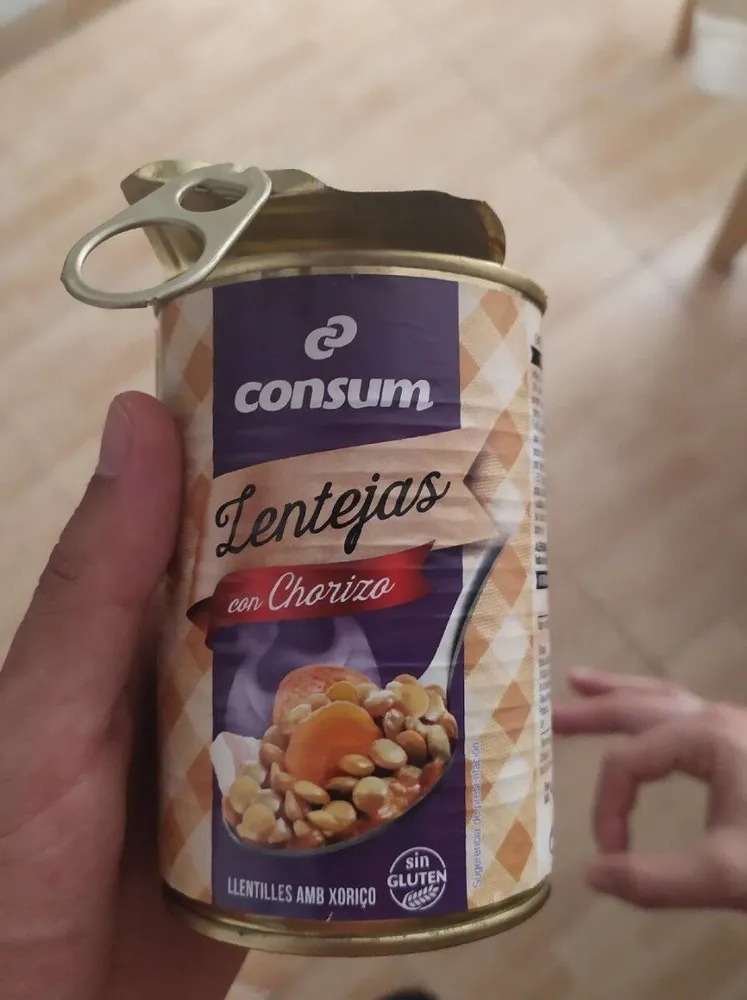 Lentejas con chorizo