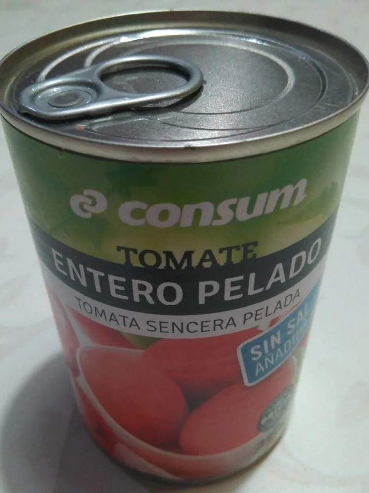 Tomate pelado entero
