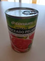 Tomate troceado pelado