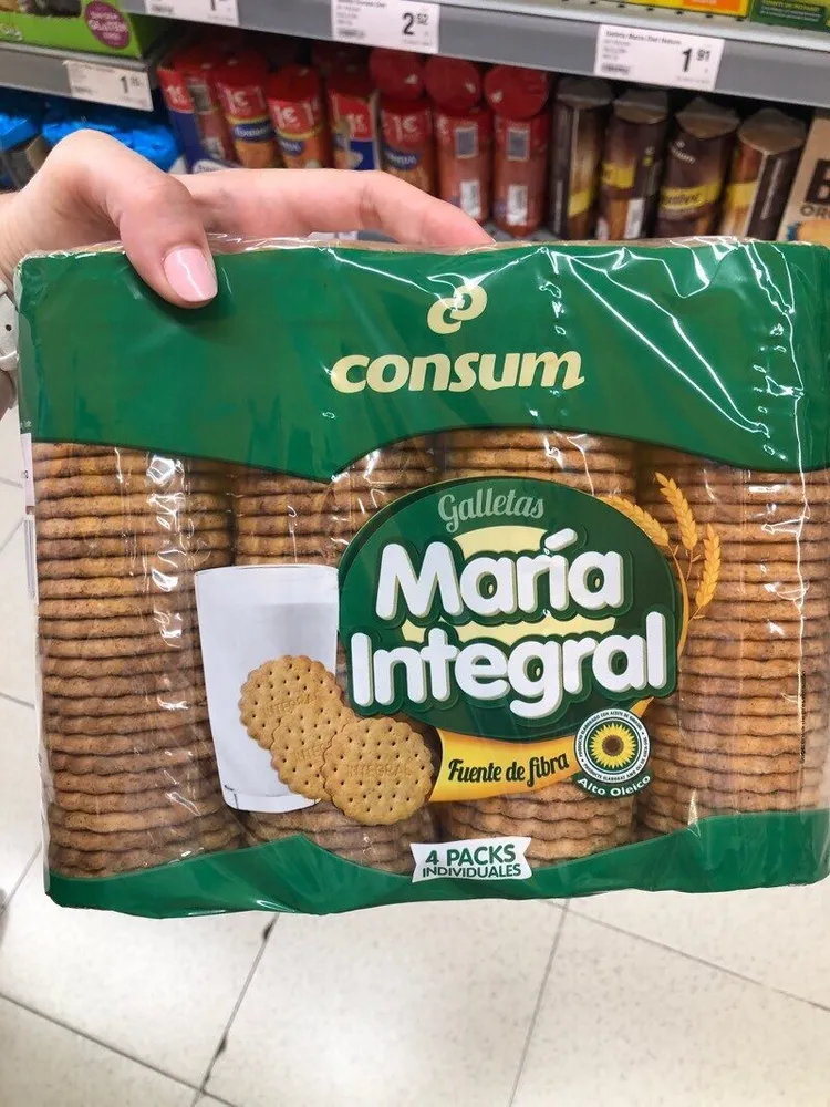 Galleta maría integral