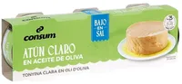 Atún claro en aceite de oliva bajo en sal