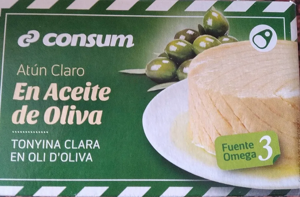 Atún claro en aceite de oliva