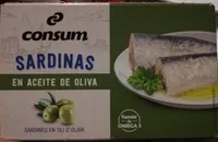 Sardinas en aceite de oliva
