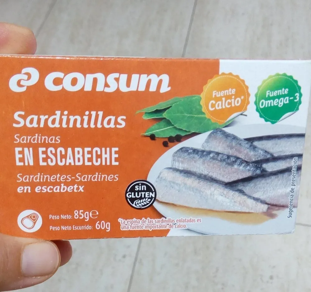 Sardinillas en escabeche