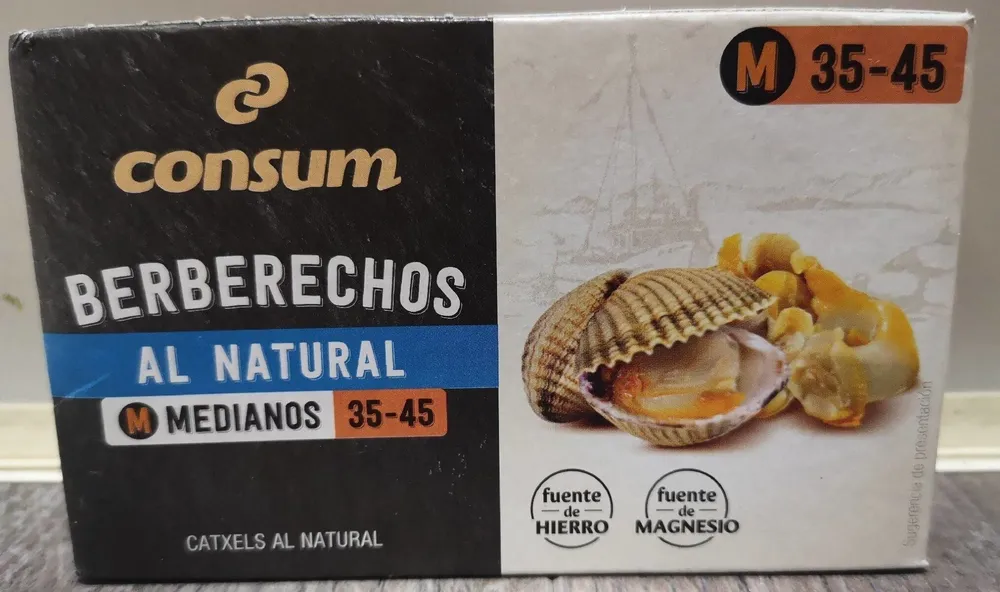 Berberechos al Natural