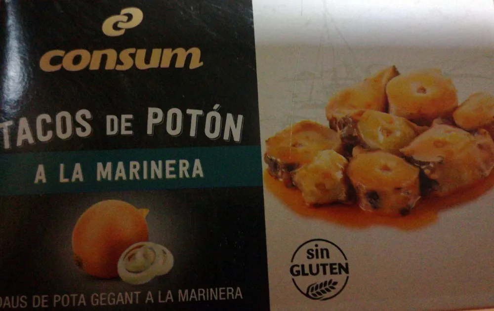 Tacos de potón a la marinera